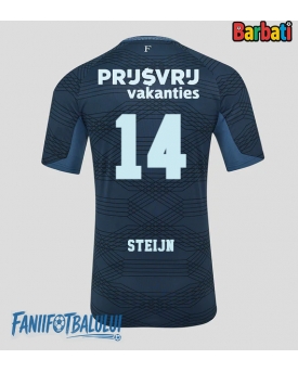 Feyenoord Sem Steijn #14 Tricou Fotbal Replică 2025-26 Barbati Deplasare